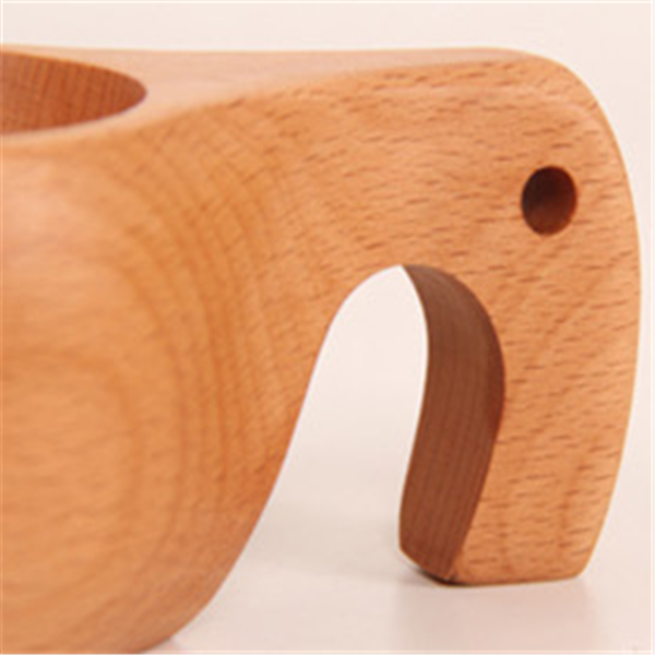 Creative Wooden Handle Cup for Coffee and Tea