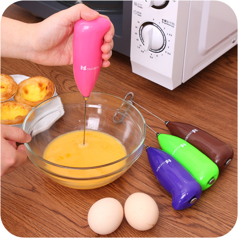 Electric Hand Mixer for Coffee and Milk Tea