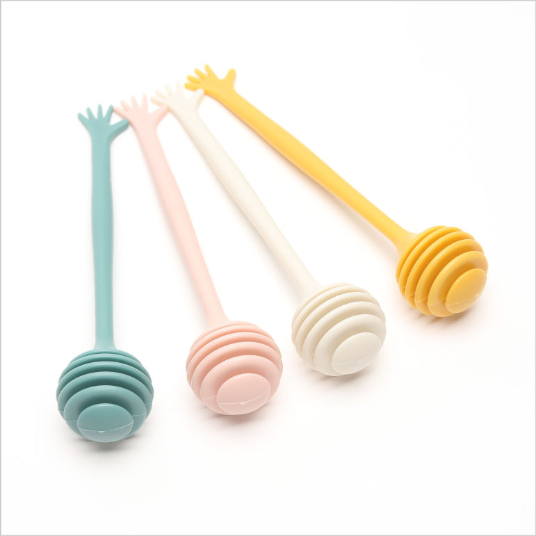 Plastic Honey Stick for Coffee and Tea Stirring (1pc)