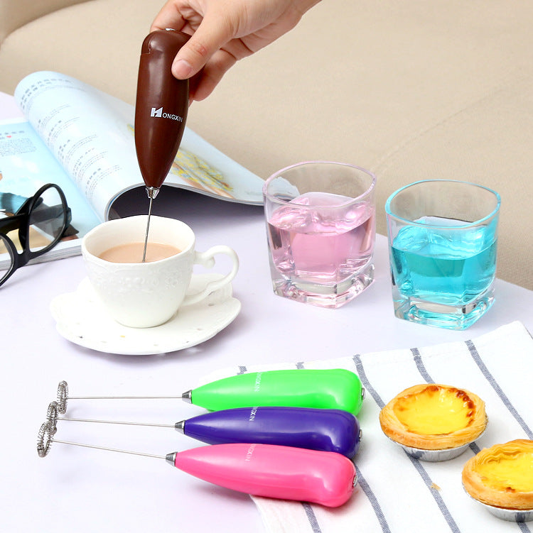 Electric Hand Mixer for Coffee and Milk Tea