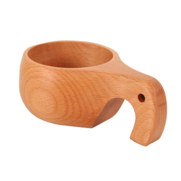 Creative Wooden Handle Cup for Coffee and Tea
