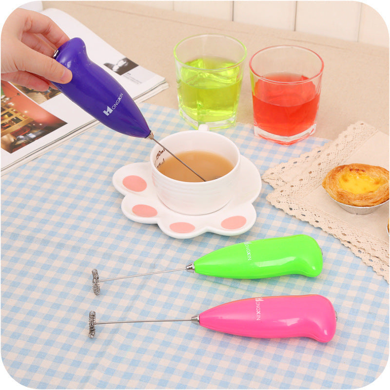 Electric Hand Mixer for Coffee and Milk Tea