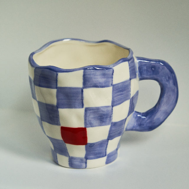 Handmade Hand-Painted Ceramic Coffee and Tea Mugs