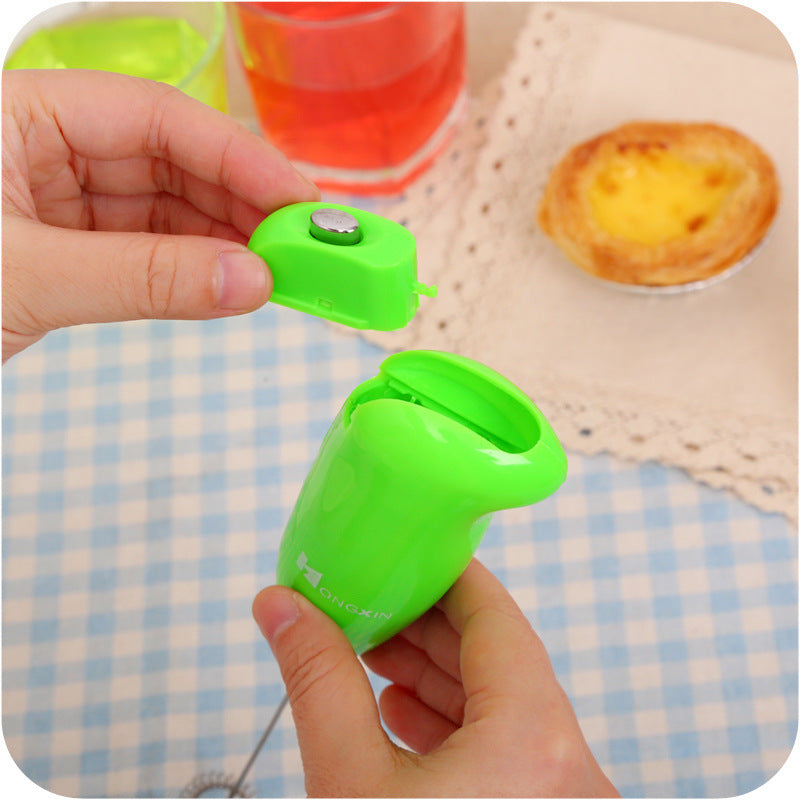Electric Hand Mixer for Coffee and Milk Tea