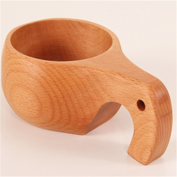 Creative Wooden Handle Cup for Coffee and Tea