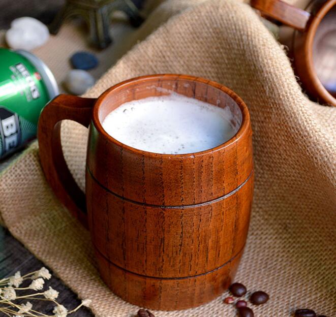 Natural Wooden Coffee Mug