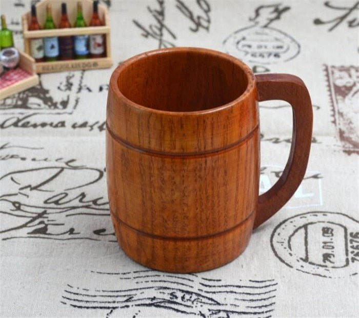 Natural Wooden Coffee Mug