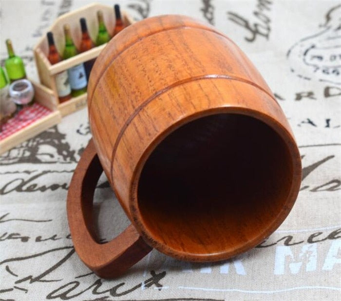 Natural Wooden Coffee Mug