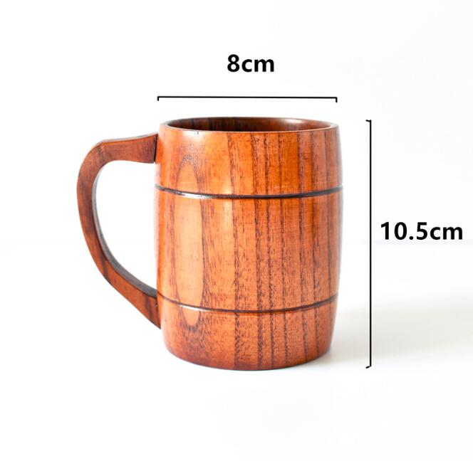 Natural Wooden Coffee Mug