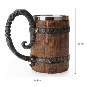 450ml 3D Skull Horn Knight Cool Stainless Steel Cup Coffee Cups and Mugs Coffee Mugs Halloween Gifts Bar Cup Drinking Tumbler