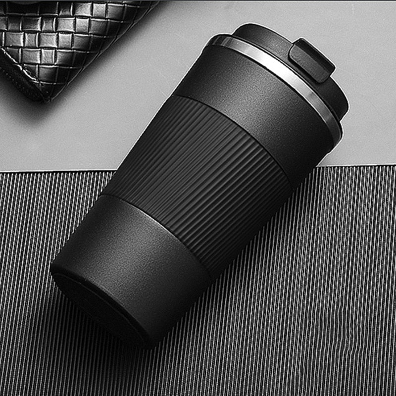 Non-Slip Travel Mug [Keep Your Coffee Close!]