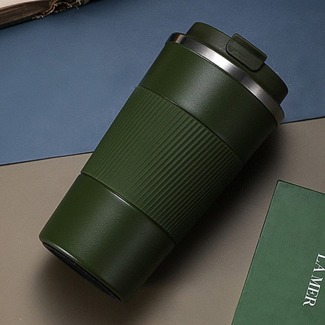 Non-Slip Travel Mug [Keep Your Coffee Close!]