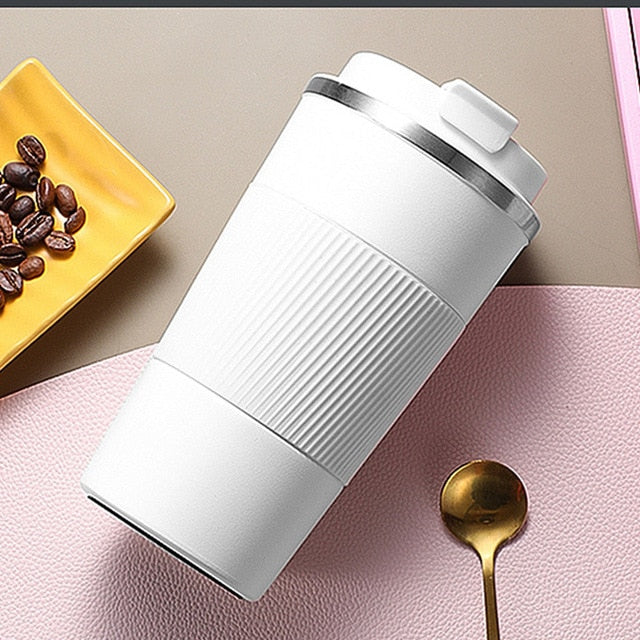 Non-Slip Travel Mug [Keep Your Coffee Close!]