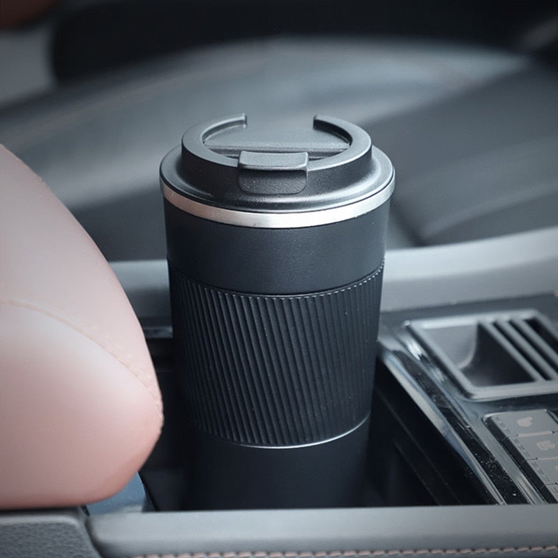 Non-Slip Travel Mug [Keep Your Coffee Close!]